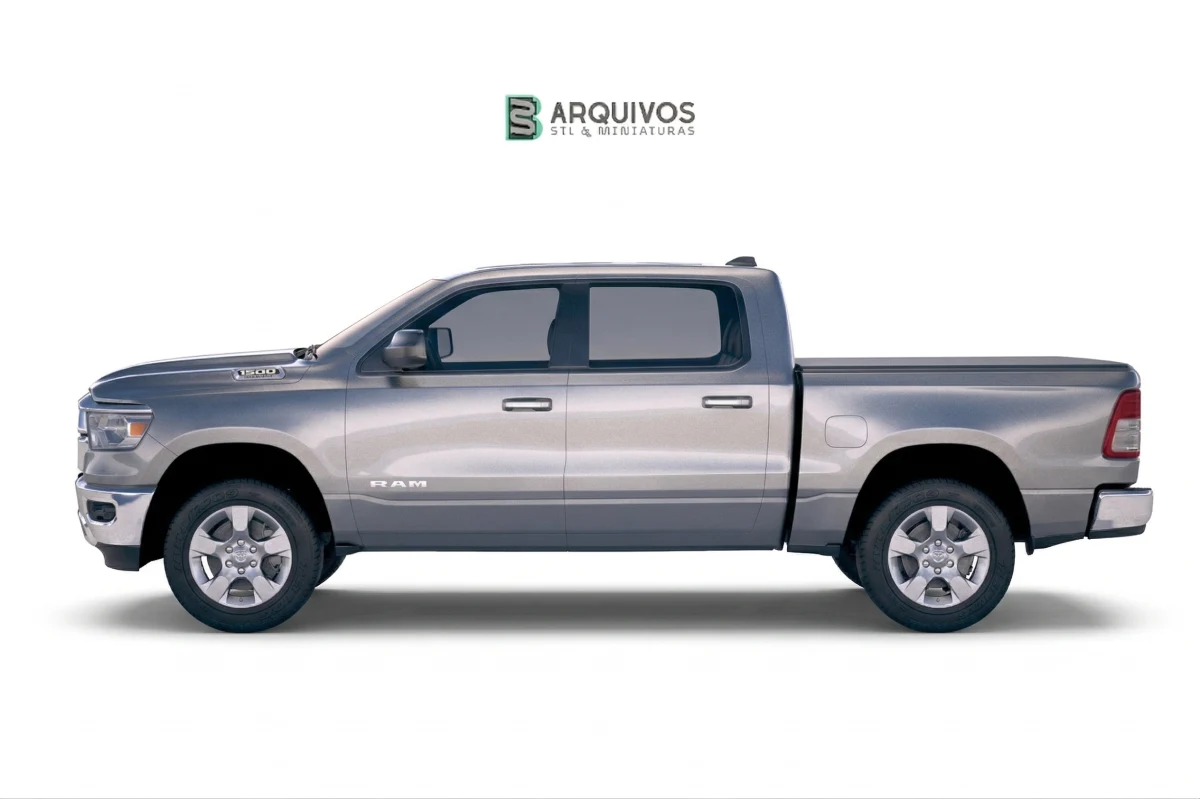 Modelo 3D STL - Dodge RAM BigHorn 2019 — foto 2
